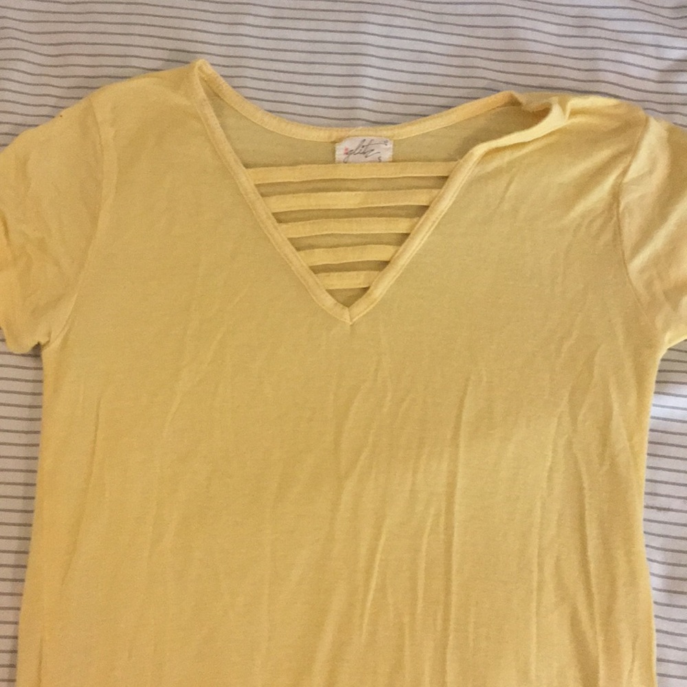 Yellow women’s shirt